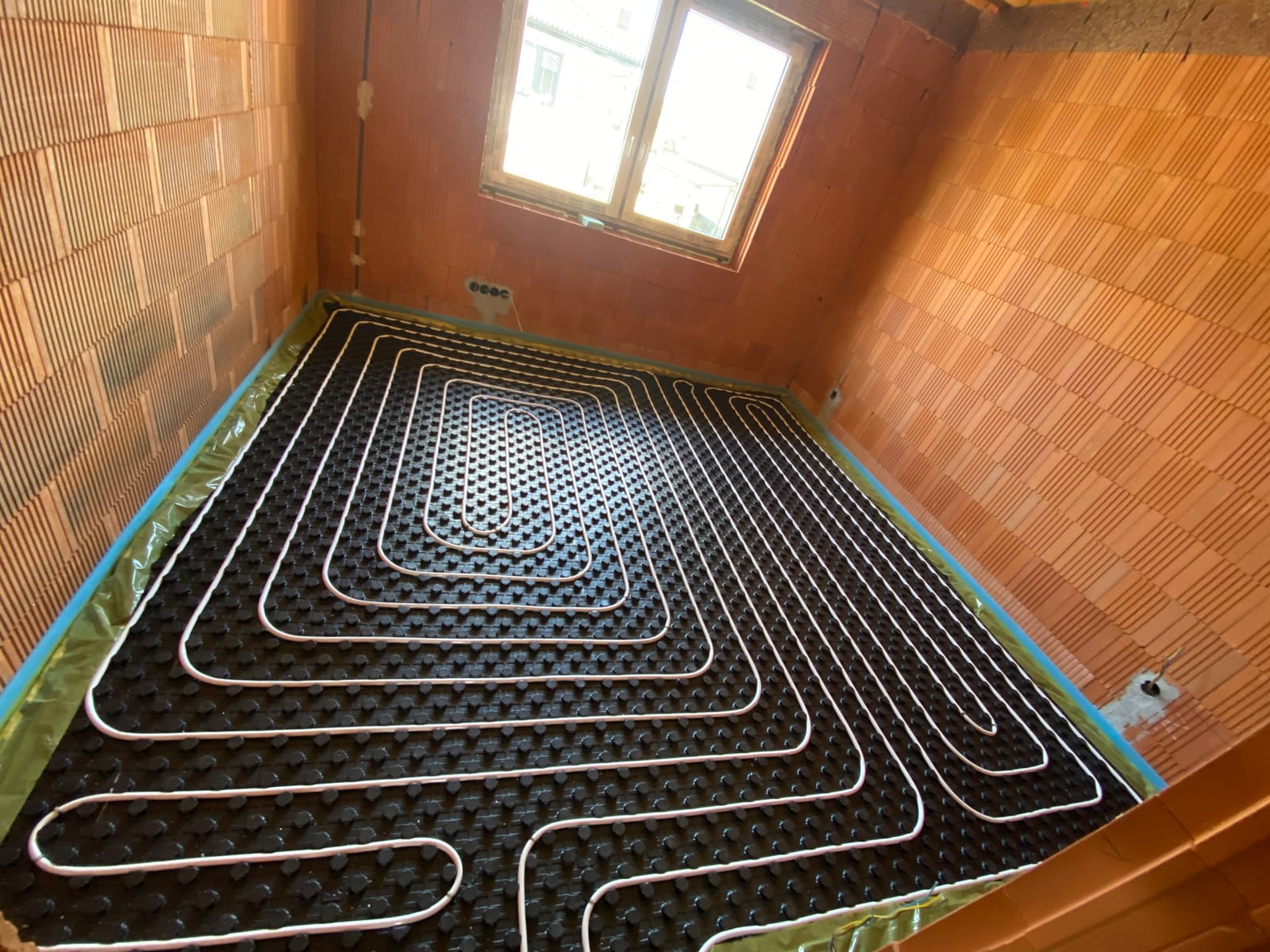 Realizácia — Podlahové kúrenie (1)